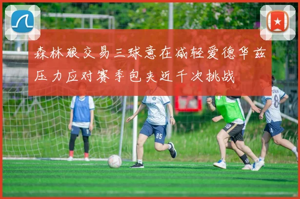 森林狼交易三球意在减轻爱德华兹压力应对赛季包夹近千次挑战
