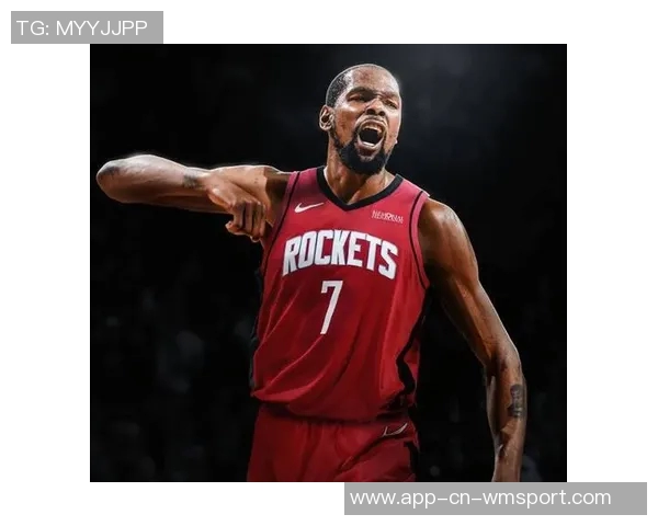 火箭队发布杜兰特精彩表现海报30分4篮板7助攻成场上最佳